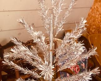 Perfect midcentury sparkler pom pom tree. Have not located the box.