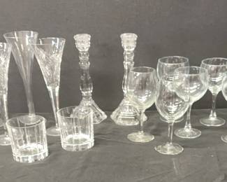 Waterford Crystal Champagne Flutes Assorted Glassware