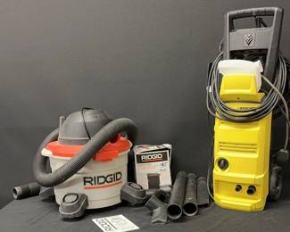 Ridgid Shop Vac Karcher Pressure Washer 6 Werner Ladder