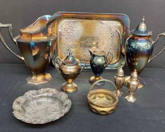 Vintage Silver Plate And More