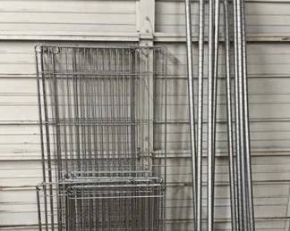 Metal Shelving Units Assortment