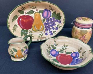 Home Trends Granada Serving Platter Bowl And More