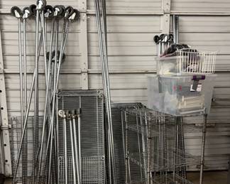 Metal Shelving Units Assortment