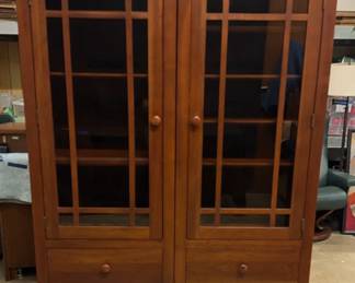 Ethan Allen Entertainment Units 2 Pieces