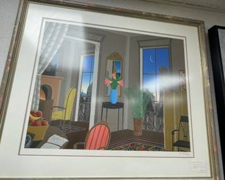 Thomas McKnight "The Left Bank" - Signed and Numbered