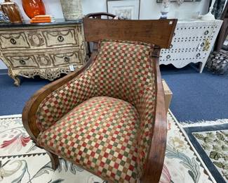 Pair of Cellura Checkered Chairs