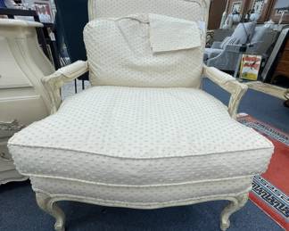 Pair of Cellura French Style chair with Hinson Fabric