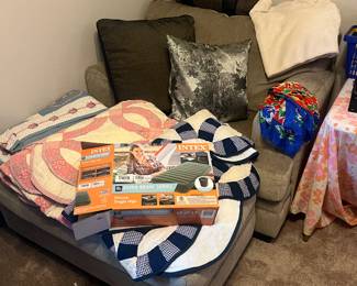 Chair and ottoman like new