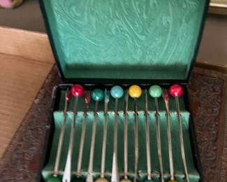 vintage appetizer picks
