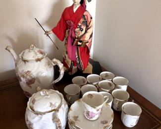 vintage handpainted china