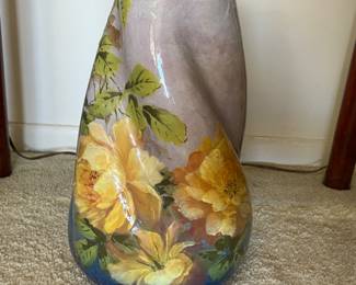 antique late 18th c. French vase by Delphin Massier Vallauris