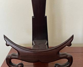 vintage carved Chinese wood stands - many more than this available