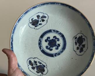 Blue and white ceramics