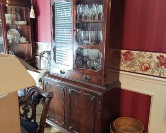 Antique breakfront