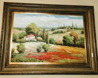 Beautiful, large original landscape art