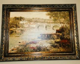 Beautiful, large original landscape art
