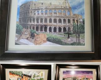 Framed art: Rome
