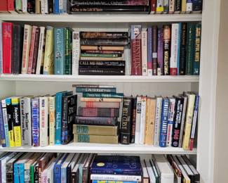 Books: Cooking, Fiction, non-Fiction and Coffee Table