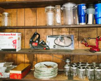 Garage supplies and tools
