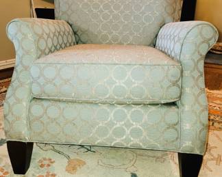 Tiffany Blue club chair