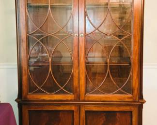 Mahogany Display breakfront