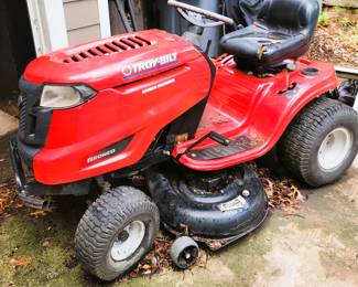 Riding Troy-Bilt Mower