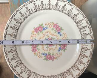 1930's Sebring Pottery Co. USA 10" dinner plate