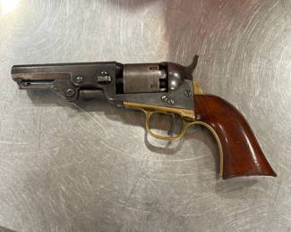 antique 31 caliber shorty. Navy firearm.