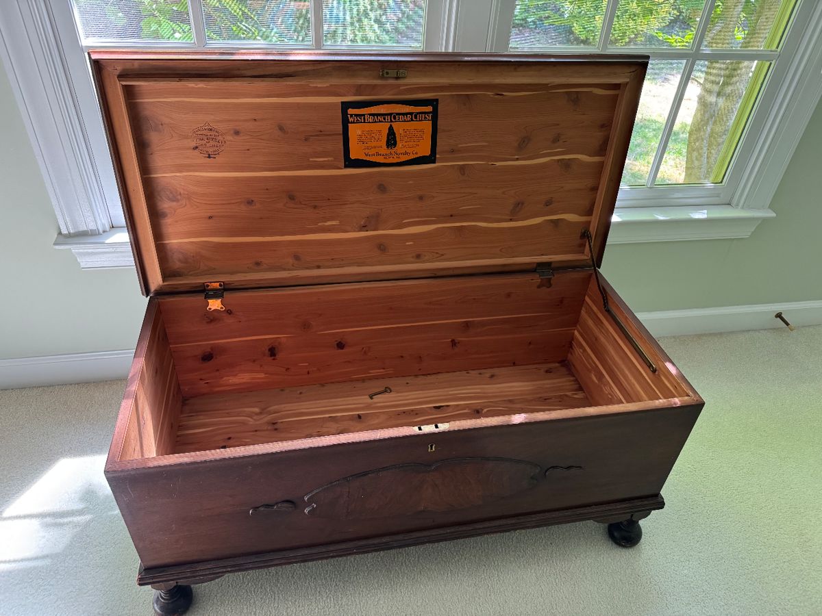 West Cedar Chest, vintage, 1920's