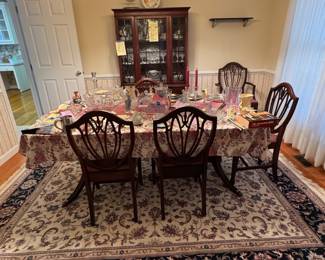 cherry dining room suite