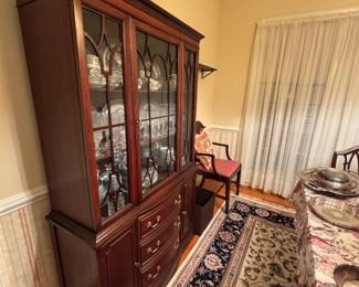 China closet, part of dining room suite