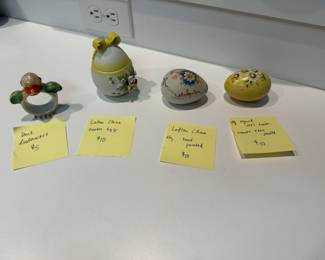 Various easter eggs, LEFTON and Venator Flair from Italy