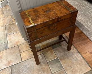 Antique writing desk with original stand