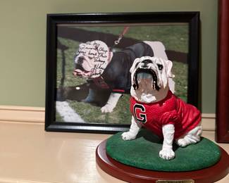 Vince Dooley autographed Ugga picture