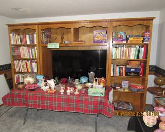HAND MADE ENTERTAINMENT CENTER $700
