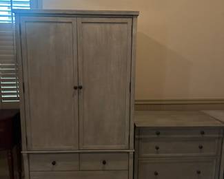 Pottery Barn armoire 