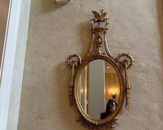 Friedman Bros gilt wood mirror 