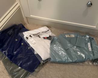 Men’s golf apparel new with tags 