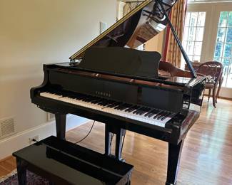 Yamaha C2 Grand Players Piano with the Mark III Disklavier system and all accessories