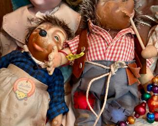 STEIFF Vintage Micki & Mecki Hedgehogs