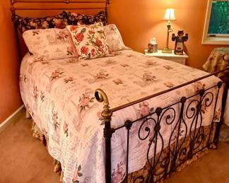 Detailed Metal Bedframe