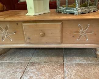 Blonde Wood coffee table