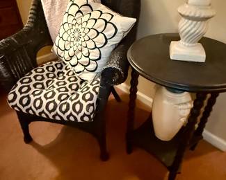 Chair and Side Table