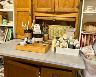 Antique Hoosier Cabinet