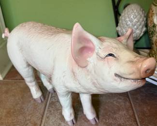 Standing Pig Statue