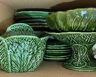 Cabbage Dishware from Portugal