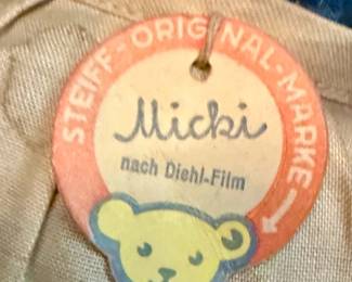 STEIFF Vintage Micki & Mecki Hedgehogs