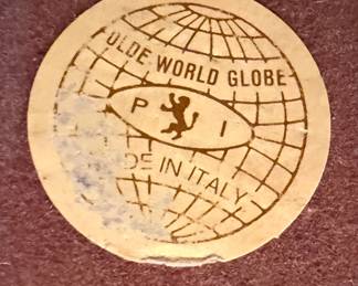 Old World Globe Made in Italy