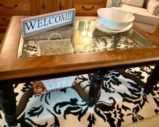 Glass Top Coffee Table