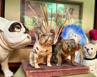 Antique Dog Figurines